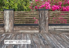 FEROBET Plotový zdící prvek LONG BLOK - 100*15*15cm - Standard Capua